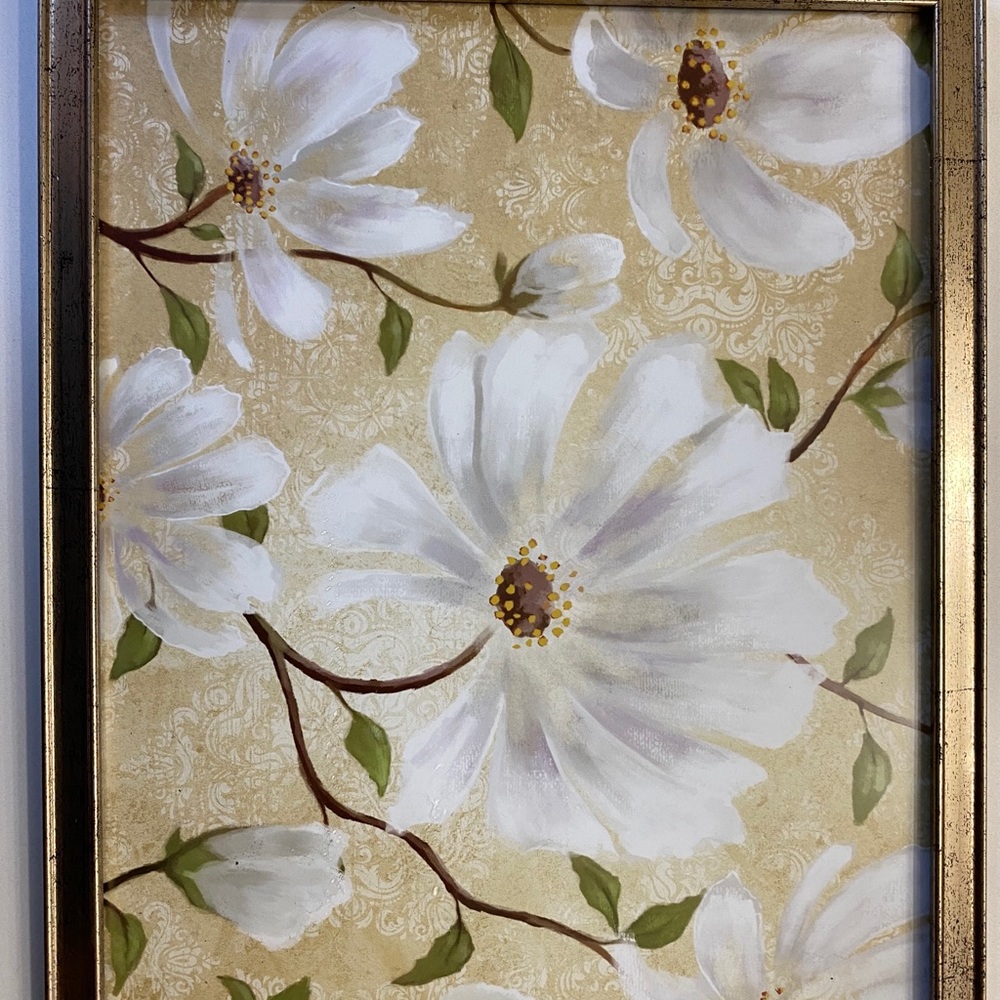🚫 SOLD 🚫 Flower Canvas NWOT